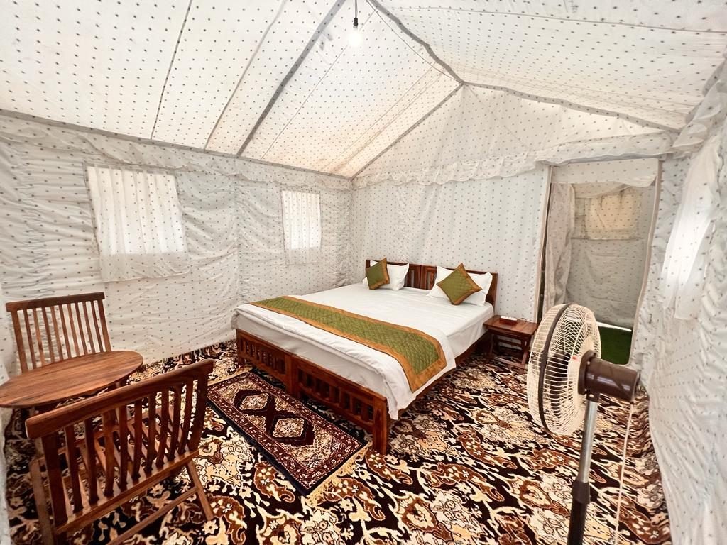 Tent city accommodation near Nashik Kumbh Mela